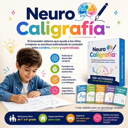 NeuroCaligrafía, El sistema que transforma la escritura desde la coordinación cerebro-motora.